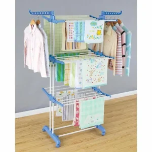 3-layer-cloth-drying-stand-hanger-organizer-shelf-space-saving-multi-tier-clothes-drying-rack-for-home-balcony