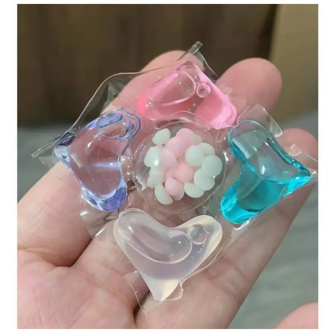 30 pcs washing Machine – 4-in-1 Laundry Pods | Suitable for Front/Top Load | Odor & Stain Removal | Pre-Measured Detergent Capsules