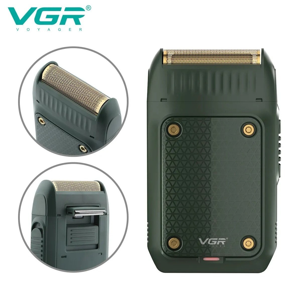 VGR V-353 Professional Electric Shaver & Beard Trimmer for Men – Portable, Rechargeable Mini Razor | Precision Grooming - Image 2